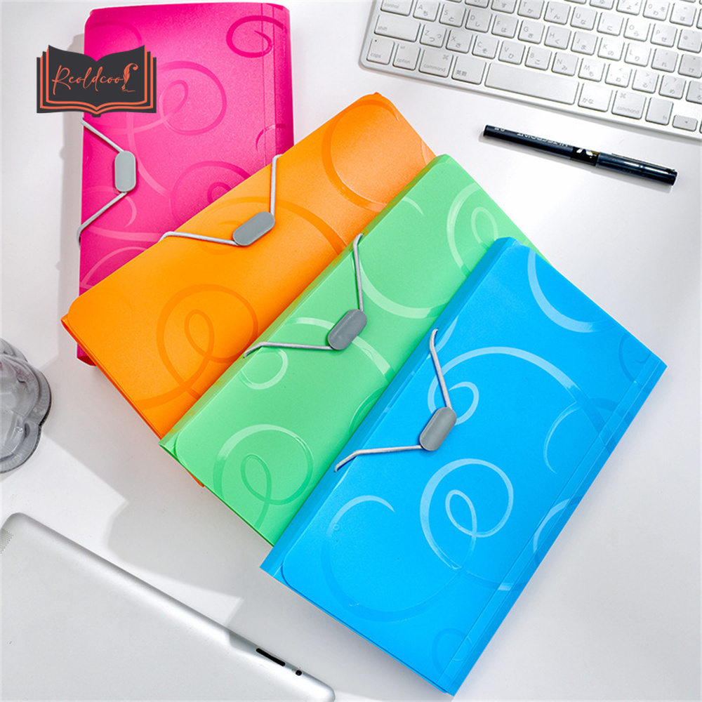 A6 File Folder Plastic Office Storage Bag Folders Filing Products